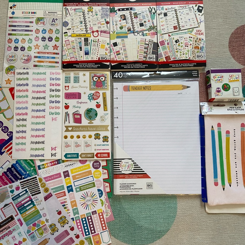 Teacher Happy Planner Bundle